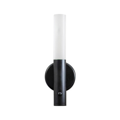 Schwarze LED Wiederaufladbare Wandleuchte Bewegungssensor Tragbare Magnetische Nachtlampe