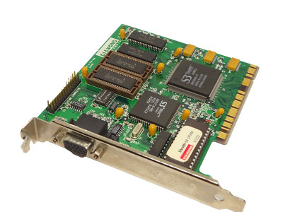 DIAMOND STEALTH 64 DRAM PCI 2MB OF EDO DRAM PCI RETRO GRAFIKKARTE VGA # GK9358