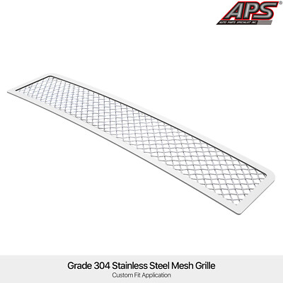 hamuページ Fits 2003-2007 Hummer H2 Lower Bumper Stainless Mesh Grille