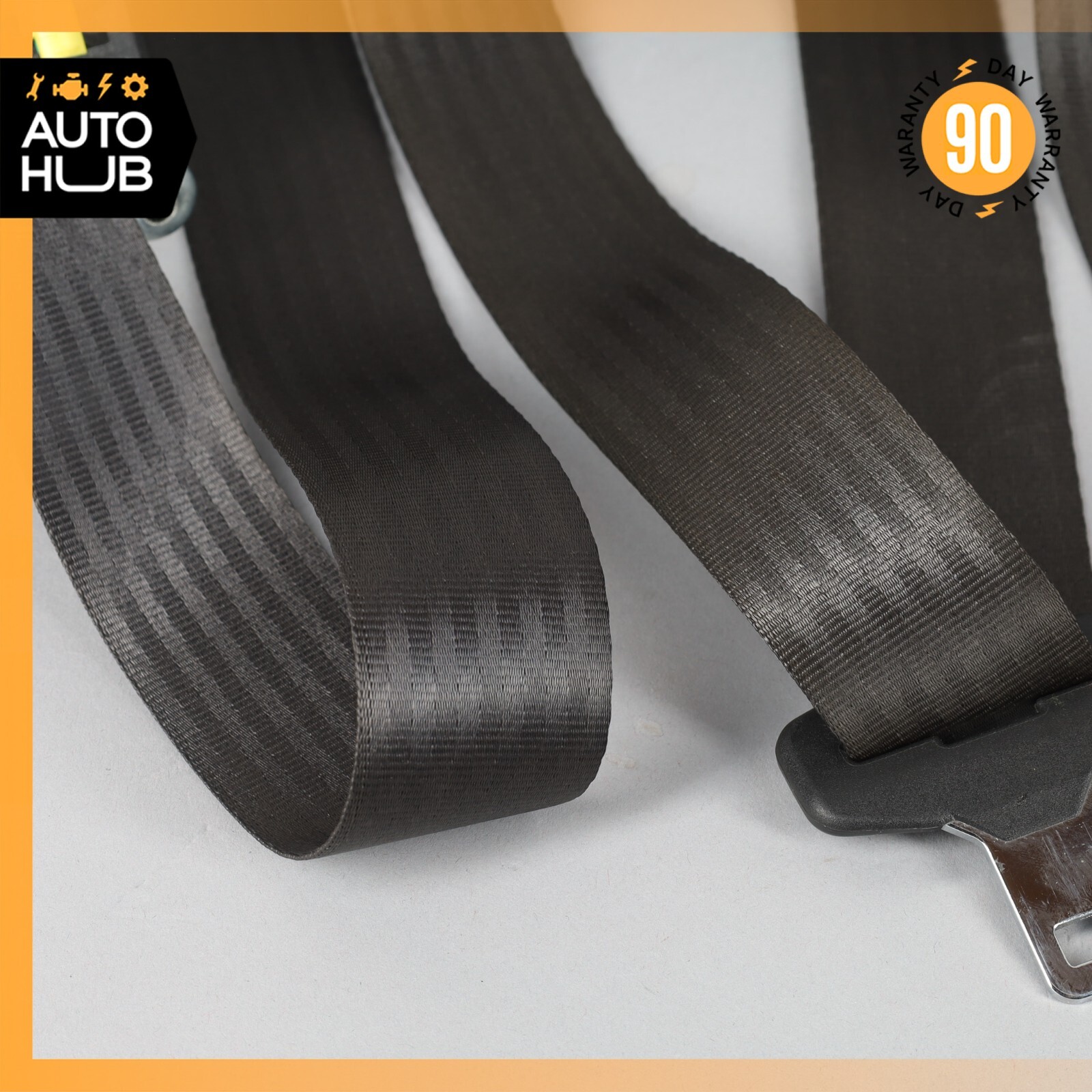 08-19 Maserati GranTurismo M145 Rear Left Driver Side Seat Belt Black OEM