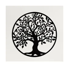 DEKADRON Metal Wall Art - Tree of Life - Family Tree Metal Wall Decor Home Of...