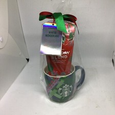 2021 Starbucks Coffe Mug & Coffee Winter Wonderland Set