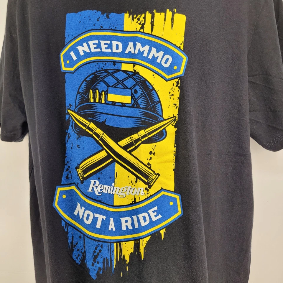Camisa Remington "I Need Ammo - Not A Ride" Remington Ammo Company tamanho XL - Imagem 4 de 4