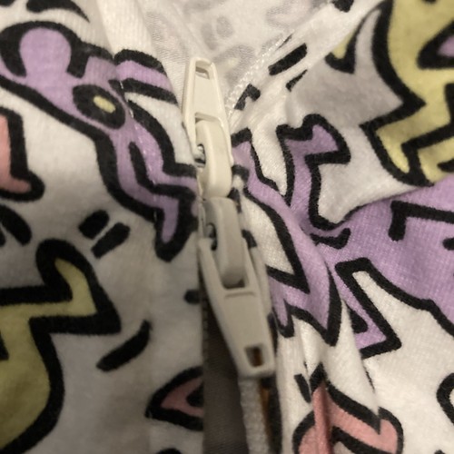 Babies Keith Haring Art 0-3 M Pj Romper One Piece Double Zipper Unisex Boy Girl - Picture 6 of 8