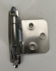 22 Stainless Steel Cabinet Door Hinges Mount W/stair Step Edges ~ Look !