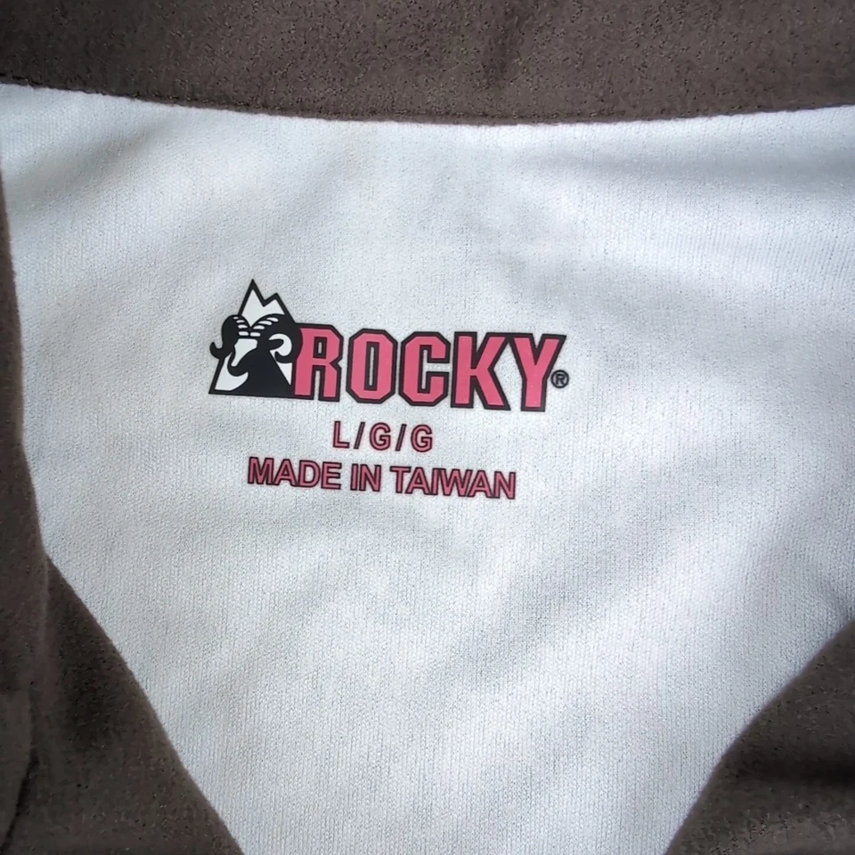 Rocky Silent Hunter Womans Femfit SiQ Atomic 1/4 Zip Shirt Realtree AP Large - Image 2 of 4