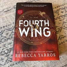 Fourth Wing by Rebecca Yarros Limited Sprayed...