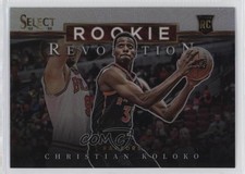 2022-23 Panini Select Rookie Revolution Silver Prizm Christian Koloko #14 d4y