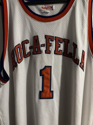 Roca Fella Jersey Jay Z Hip Hop NBA Basketball New York Vintage