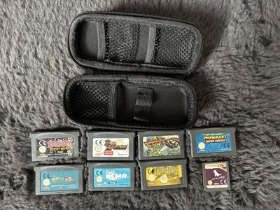7- Gameboy Spiele + 1- Nintendo Ds Spiel mit Tasche