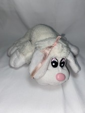 Vintage Tonka POUND PUPPY FURRIES 9" Inches White POODLE Plush Toy 1985