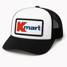 K Mart Hat, Removable Metal Patch, Snapback