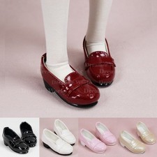 1/4MSD 1/3SD BJD Doll Student Shoes School Uniform Shoes Patent PU 7 Colors