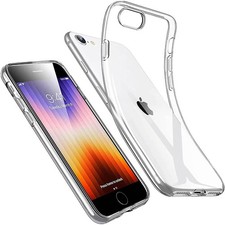 Premium Clear TPU Silicone Case For iPhone SE 3rd 2nd Gen iPhone 8 7 Ultra Slim