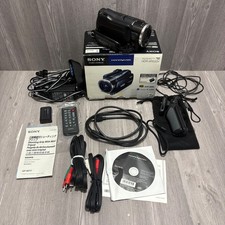 Sony Handycam HDR-XR550V HD Video Camera 240GB HDD 10x Optical Zoom Bundle