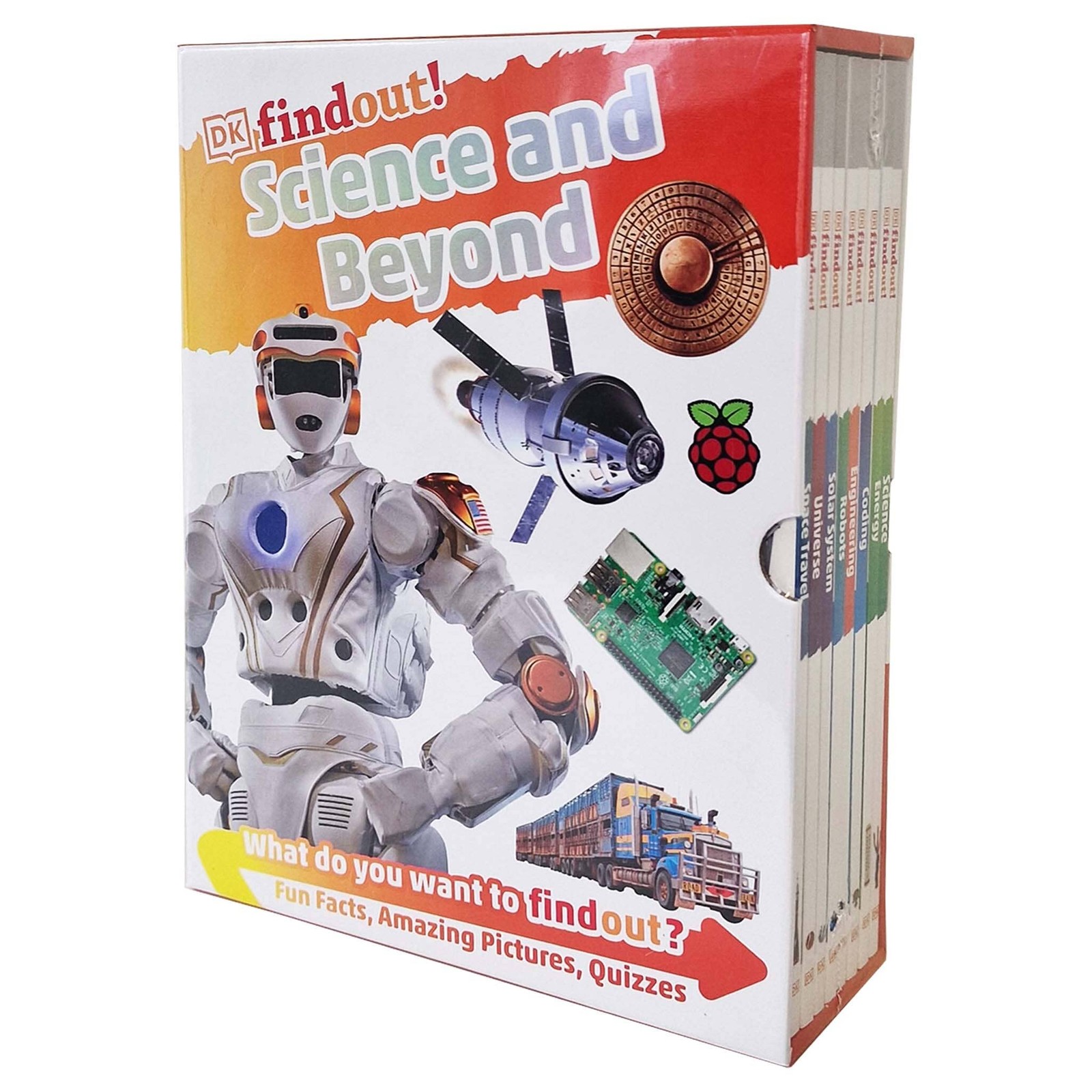 DKfindout!: Science and Beyond Collection 8 Books Box Set - Ages 7-9 - Paperback