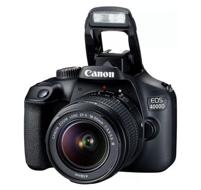 Canon EOS 4000D Rebel T100 18-55mm Lens Bundle
