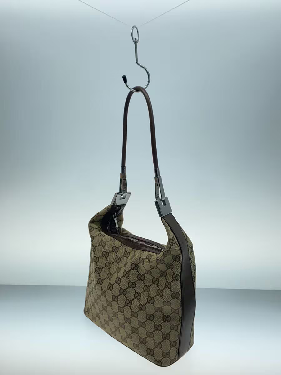 GUCCI PVC Shoulder Bag in Brown All-over Pattern 001.3814 Japan Import