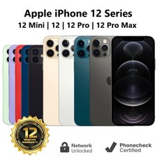 Apple iPhone 12 | 12 mini | 12 Pro | 12 Pro Max - Unlocked T-Mobile AT&T Verizon
