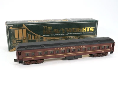 K-Line O with Vintage Plastic Model Railroad Passenger Cars for