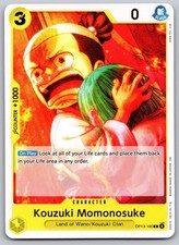 Kouzuki Momonosuke OP13-105 Common Carrying On His Will One Piece Near Mint