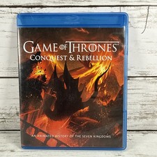 Game of Thrones Conquest and Rebellion Blu Ray Animated History 7 Kingdoms