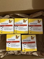 Freestyle Lite Blood Glucose Test Strips, Diabetic 250 Count Each Box