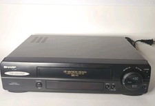 Sharp VC-A552U VCR VHS Working NO REMOTE