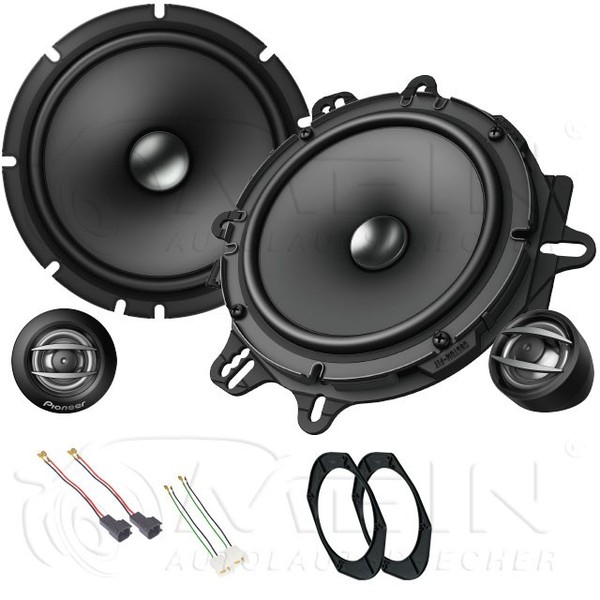 Pioneer Lautsprecher FüR Ford Maverick Ii 2000-2007 Front TüR 2-Wege 350W #Aabi-image