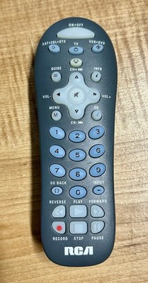 RCA RCR314WR Universal 3-Device Multi-Function Streaming TV DVD Remote Control