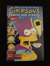 Simpsons Comics and Stories #1 (1993) Special Ed with Original Poster - VF/NM