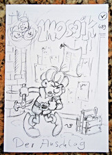 Mosaik Nr. 489 - Sonderheft - schwarz/weiß - Variant - 2016 - Börse Wolfen - Top