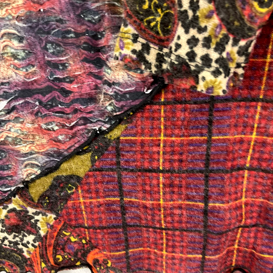 Suéter túnica Ali Miles mezcla de lana para mujer 1X capucha cuello mezcla medios texturizado artístico Foto 4 de 4