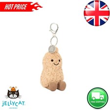 Jellycat Amuseable Peanut Bag Charm KEYRING Plush Soft Toy BNWT+ Dust Bag UK