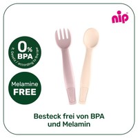 Babybesteck 9M GrüN LöFfel Gabel Bpa-Frei SpüLmaschinenfest Nip