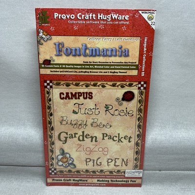 Provo Craft FONTMANIA ImageArt Collection 22 by Colleen Parry | Lori Gardner