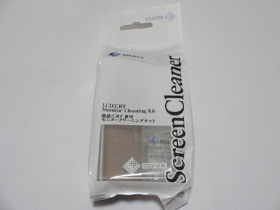 EIZO Screen Cleaner Monitor Cleaning Kit 28ml Spray with Cloth Unused