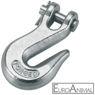 Parallelhaken für Ketten 8-9 mm, Bolzenstärke 10mm, max. 1300kg,  Kettenhaken