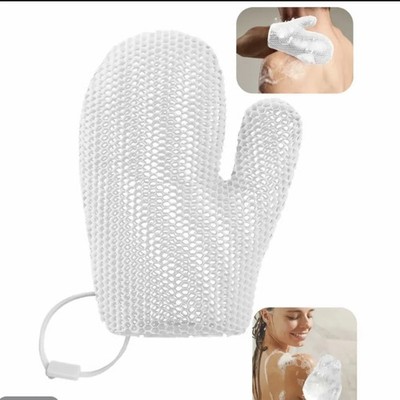 Honeycomb Shower Finger Caps Exfoliating Safe Breathable Skin Cleansing Covers