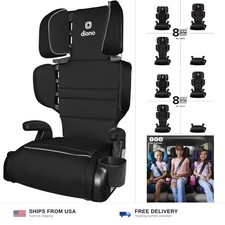 Diono Connect3 R 2-in-1 High Back Booster, Slim Fit 3-Across in Many Mid-Size...