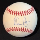 Nolan Ryan Signed Rawlings Baseball JSA COA Mets Angels Rangers Astros HOF