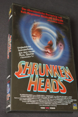 vhs SHRUNKEN HEADS full moon ent. / VPS / videokassette