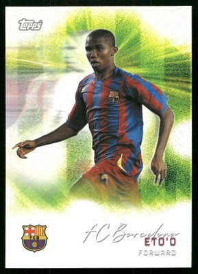 Samuel Eto'o - 2025-26 Topps FC Barcelona Soccer #33
