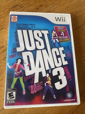Just Dance 3 (Nintendo Wii, 2011) Case And Manual Only