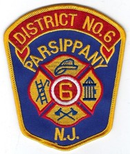 NEW JERSEY - Parsippany Vol. Fire Co. - Troy Hills / District #6 Patch