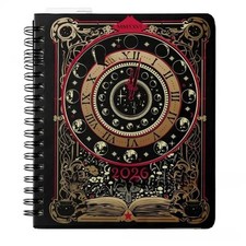 Waiting for the Night 2026 Weekly Planner Gothic Spiral Bound Journal  Notebook