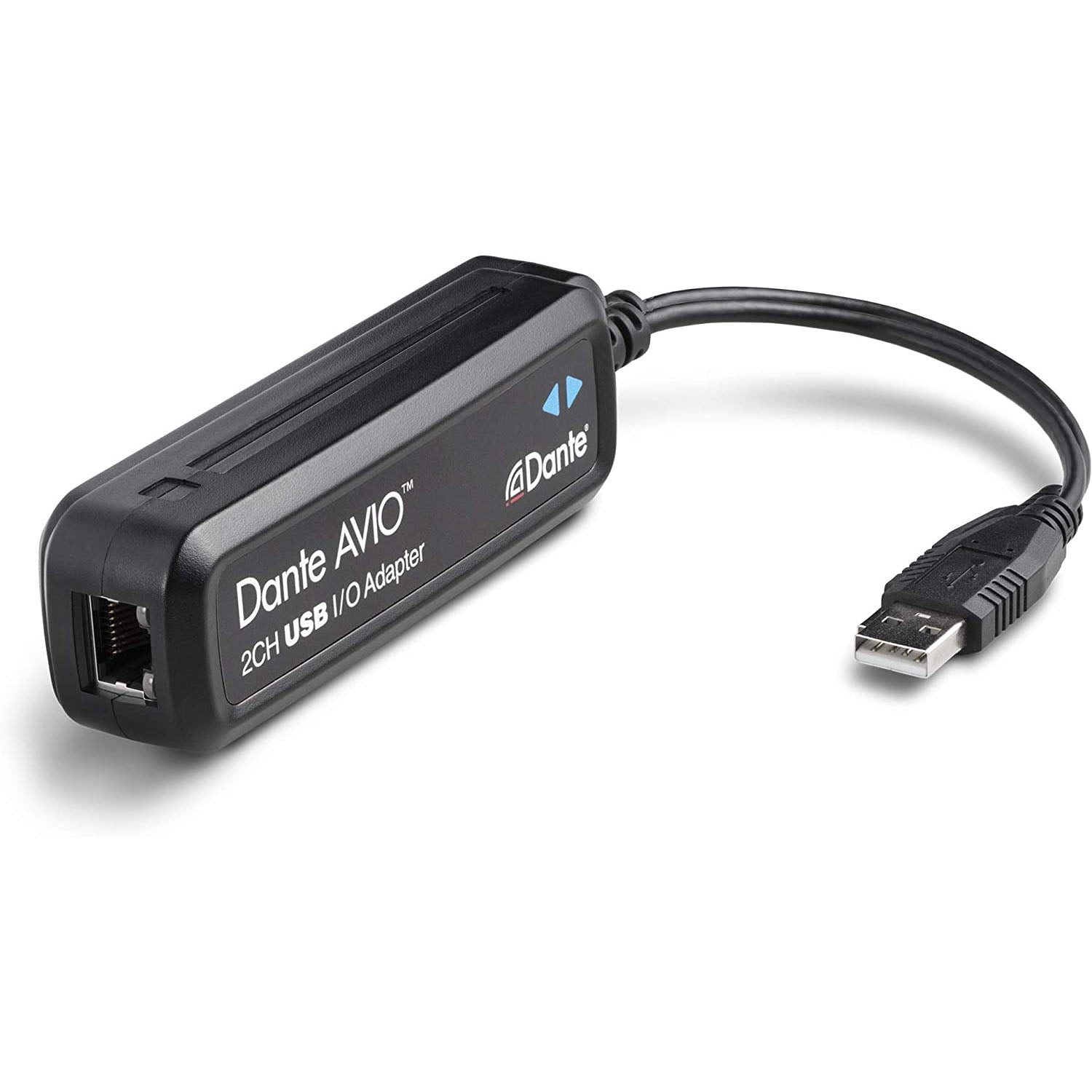 Адаптер ввода-вывода Audinate Dante AVIO 2x2 USB Type-A для аудиосети Dante