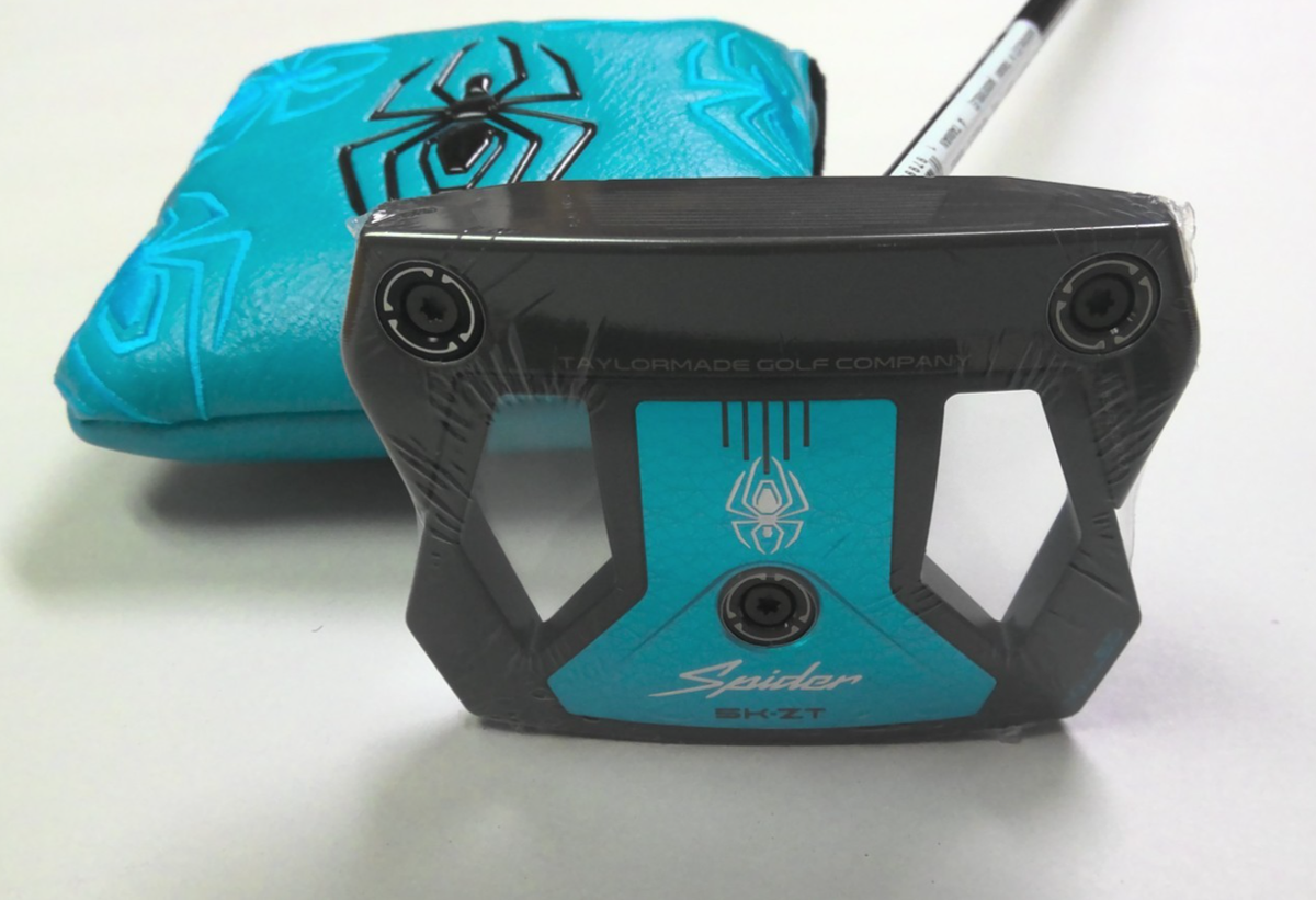 TAYLORMADE SPIDER ZT BLACK 3 LINE PUTTER / 34