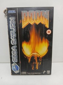 Doom Sega Saturn Complete With Manual 