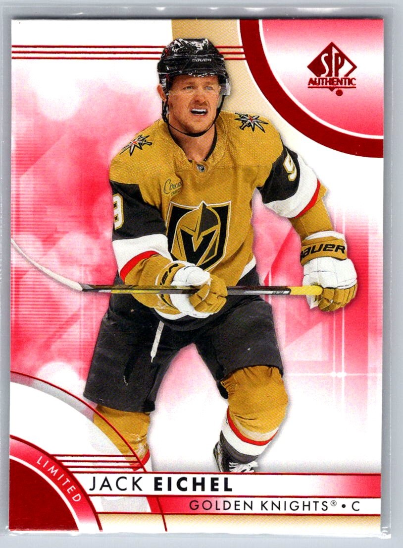 2023-24 SP Authentic Jack Eichel Limited Red #15